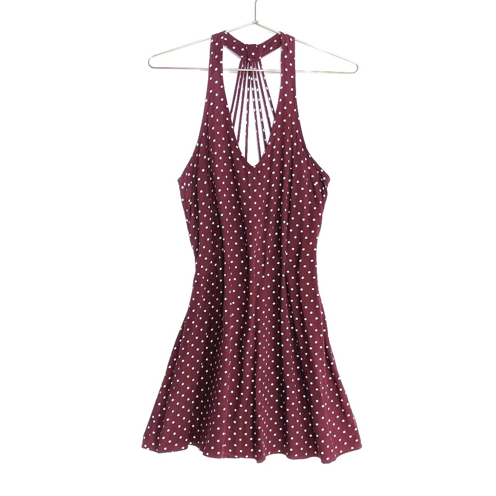 AEO • NWOT Polka Dot Strappy Back Dress